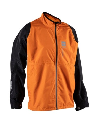Leatt Adventure Giacca RainCover ADV V26 arancione-nero