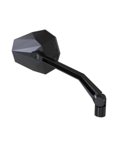 Highsider Miroir STEALTH -X2 avec indicateur LED noir