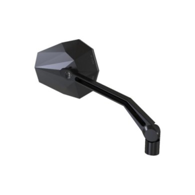 Highsider Specchio STEALTH -X2 con indicatore LED nero