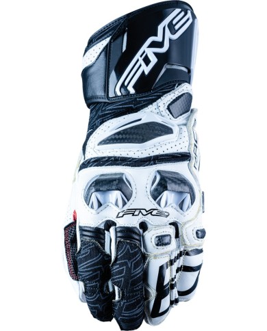 Five Gloves Guanti RFX Race bianco-nero