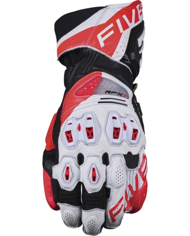 Five Gloves Guanti RFX1 Evo bianco-rosso