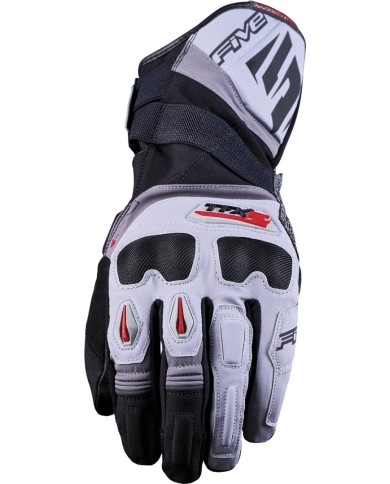 Five Gloves Guanto TFX2 WP Grigio-grigio-rosso