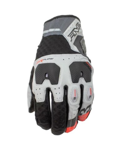 Five Gloves Guanto TFX3 Airflow grigio-rosso