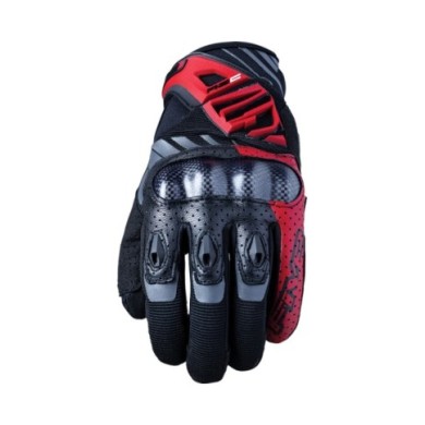 Five Gloves Guanti RS-C nero-rosso 2021