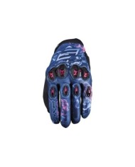 Five Gloves Guant femme Stunt Evo 2 flower blau-pink