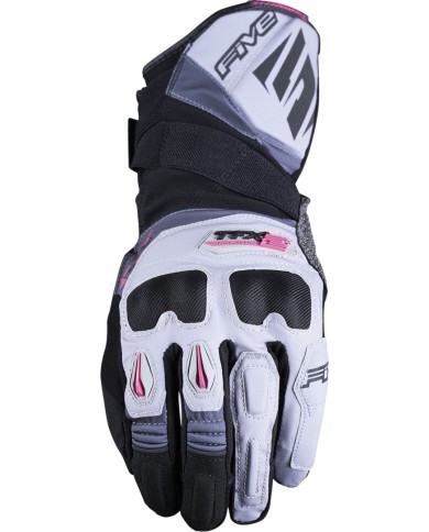 Five Gloves Guanto da donna TFX2 WP grigio-rosa