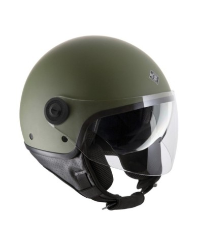 Tucano Urbano Casco jet El`Mettin 6.0 opaco oliva