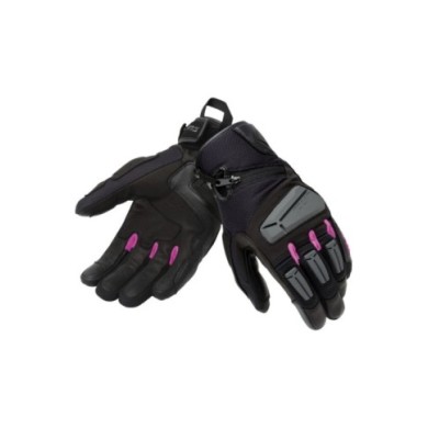 T. UR Damen Handschuh G-Four schwarz-grau-pink