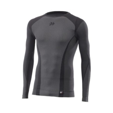 SIXS Langarm Funktions Shirt TS2 V2 schwarz-carbon XS