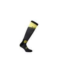 SIXS Calze lunghe LONGUE DURÉE grigio-giallo 36
