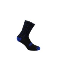 SIXS Calzini corti MERINOS SOCKS nero-blu 44