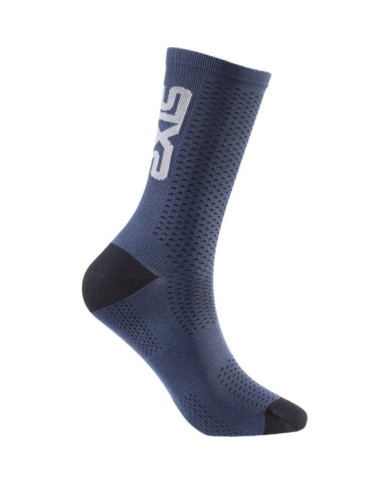 SIXS Kurze Socken Short Logo V2 Avio schwarz 44