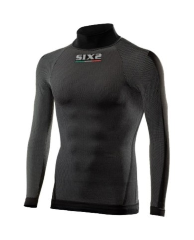 SIXS Maglietta funzionale TS3 carbonio nero XL