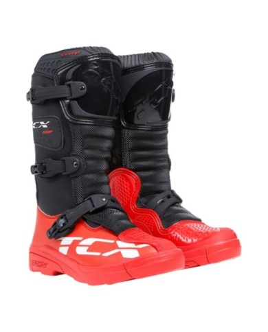 TCX Bottes Comp-Kid noir-rouge
