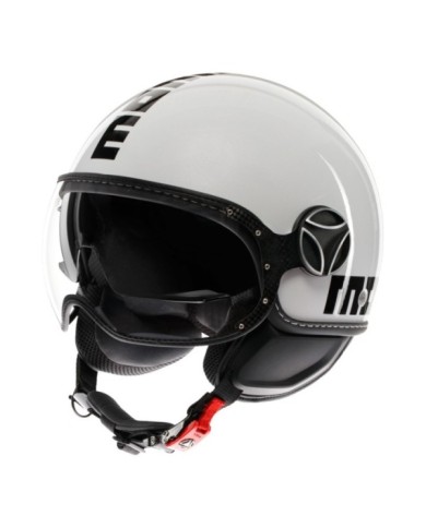 MOMODESIGN Casco jet FGTR Evo bianco-nero