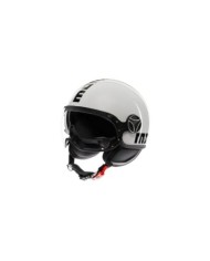 MOMODESIGN Casco jet FGTR Evo bianco-nero