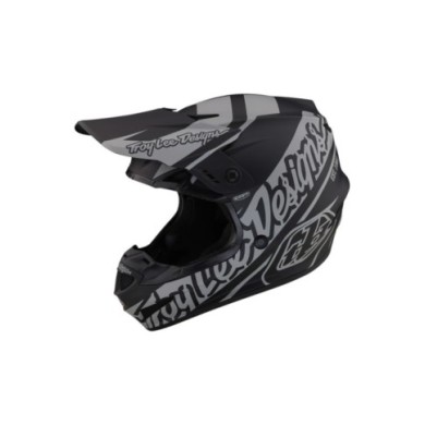 Troy Lee Designs GP Helmet - Slice schwarz-grau