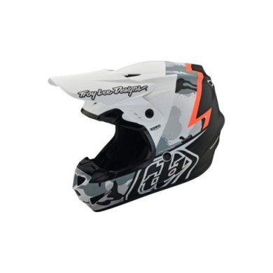 Troy Lee Designs GP Helmet - Volt Camo weiss