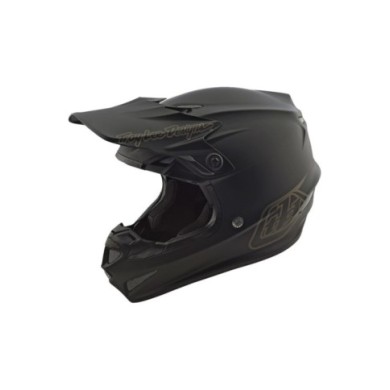 Troy Lee Designs SE4 Polyacrylite Helmet - Mono Black schwarz