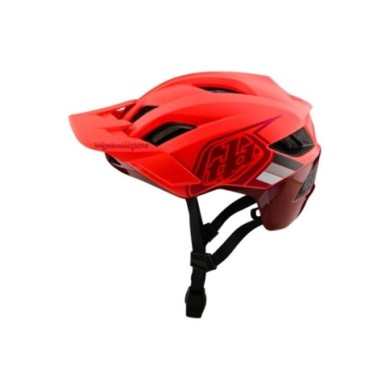 Troy Lee Designs Casco Flowline SE - Distintivo rosso XS