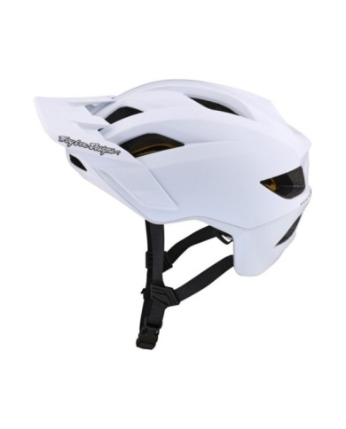 Troy Lee Designs Casco Youth Flowline - Orbit bianco One