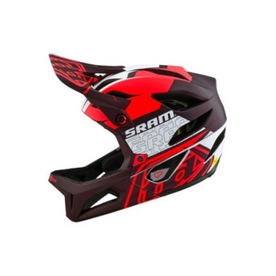 Troy Lee Designs STAGE Helmet - SRAM VECTOR rot XS
