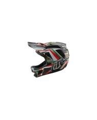 Troy Lee Designs Casco D4 Carbon W MIPS - Montatura nero-oro