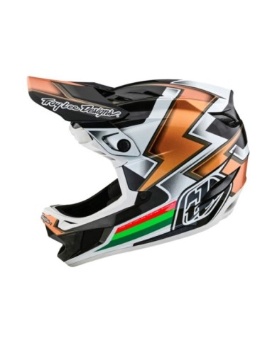 Troy Lee Designs D4 Carbon Helmet - Ever schwarz-gold
