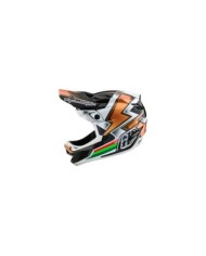 Troy Lee Designs D4 Carbon Helmet - Ever schwarz-gold