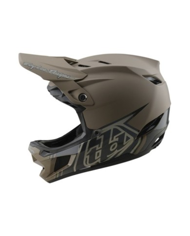 Troy Lee Designs Casco composito D4 W MIPS - Stealth marrone