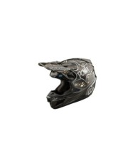 Troy Lee Designs SE5 ECE Carbon Helmet - Cosmic Explosion grau