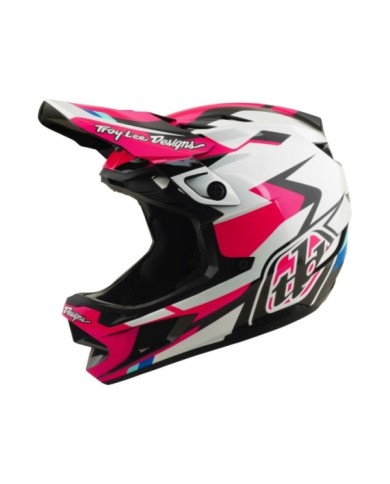 Troy Lee Designs D4 Polyacrylite Helmet W Mips - Roamer pink