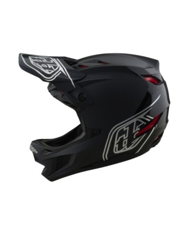 Troy Lee Designs D4 Polyacrylite Helmet W MIPS - Shadow noir