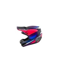 Troy Lee Designs SE5 ECE Composite Helmet Mips - Reverb violett-schwarz