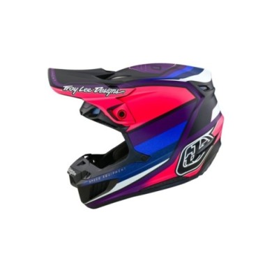 Troy Lee Designs SE5 ECE Composite Helmet Mips - Reverb violett-schwarz