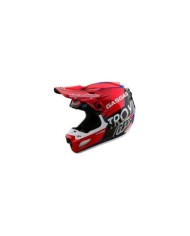 Troy Lee Designs SE5 ECE Composite Helmet - GASGAS Fumes rouge-noir