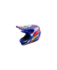 Troy Lee Designs Casco composito SE5 ECE Mips - Omega blu
