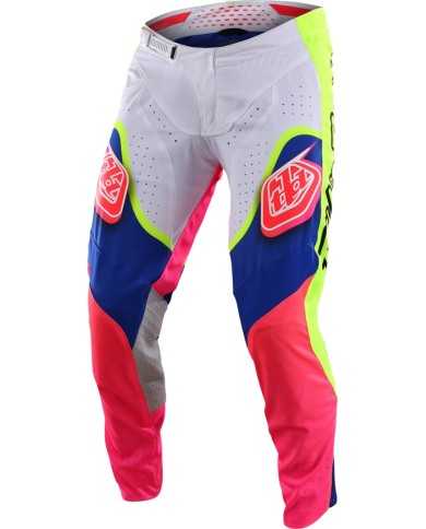 Troy Lee Designs SE PRO Pant - Radian blanc-rose