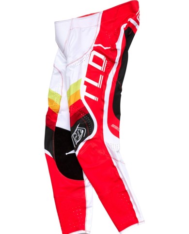 Troy Lee Designs SE ULTRA Pantaloni - Reverb rosso-bianco