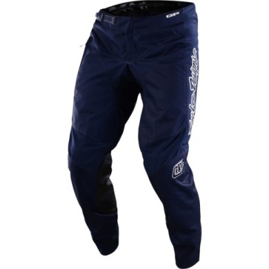 Troy Lee Designs GP PRO Pantaloni - Mono bianco-blu navy