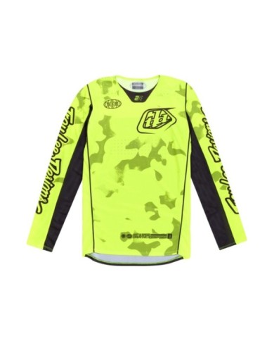 Troy Lee Designs SE PRO Jersey - Blotted giallo