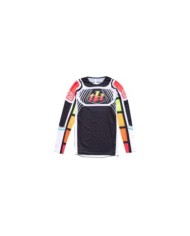 Troy Lee Designs SE PRO Jersey - Wavez nero-rosso-bianco