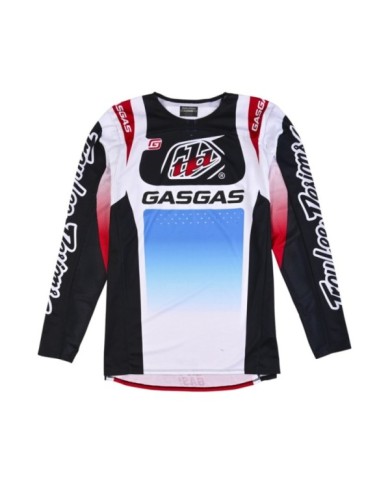 Troy Lee Designs SE PRO Jersey - GASGAS Fumes schwarz-weiss