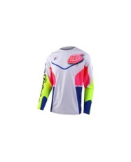Troy Lee Designs SE PRO Jersey - Radian bianco-rosa
