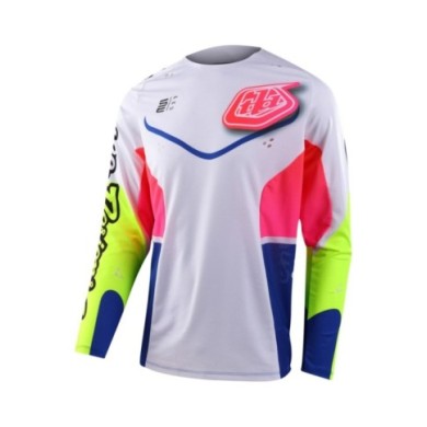 Troy Lee Designs SE PRO Jersey - Radian weiss-pink