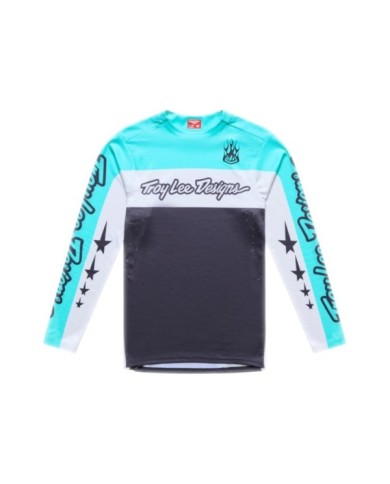 Troy Lee Designs Maglia Sprint Pro - Yo Moto grigio