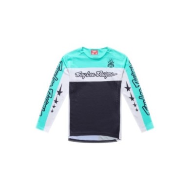 Troy Lee Designs Maglia Youth Sprint Pro - Yo Moto grigio