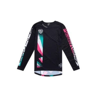 Troy Lee Designs Sprint Jersey - Full Pull schwarz