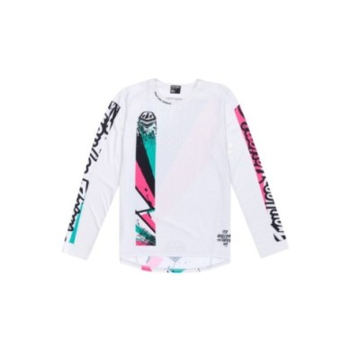 Troy Lee Designs Maglia Sprint - Full Pull grigio