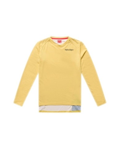 Troy Lee Designs Womens Lilium Pro Long Sleeve Jersey - Mono yellow
